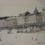 191 3257 Färglitografi 
